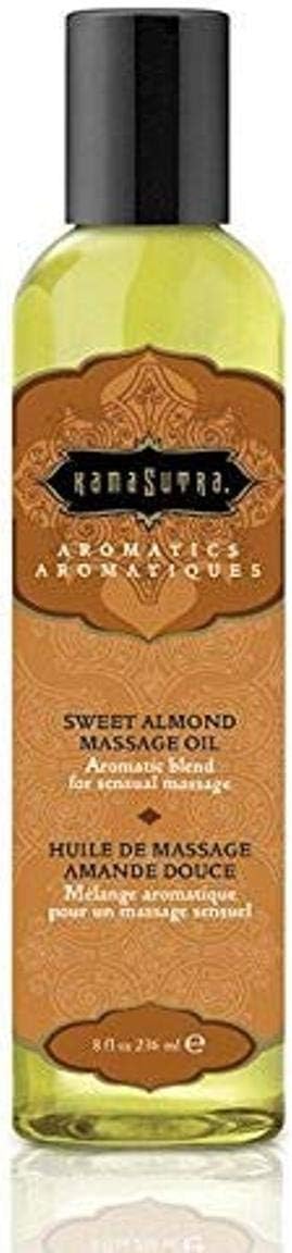 Kama Sutra Massage Oil, Sweet Almond, 8 Ounces