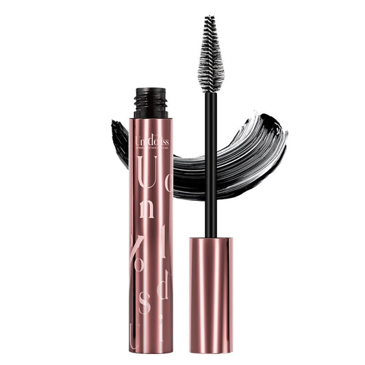 Unidollss Tubing Mascara Black Length & Volume with Lash-Nourishing Serum, No Clumps, Smudge-Proof Lash Extension Effect, Washable, Cruelty-Free & Gluten-Free, Safe for Sensitive Eyes