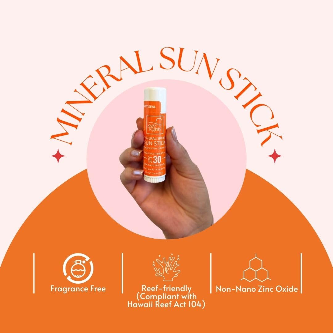 Suntegrity Mineral Sport Sun Stick 17g - Broad Spectrum, SPF 30