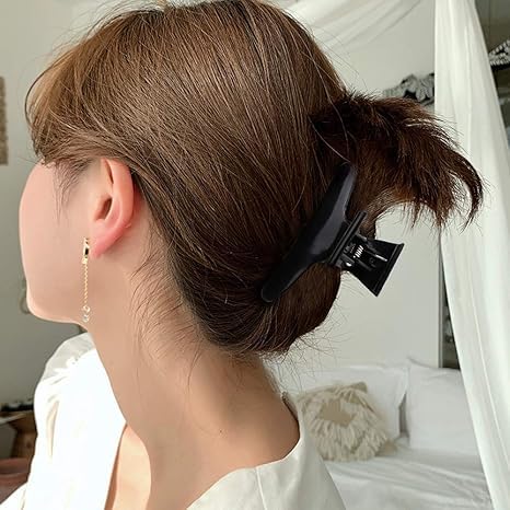 Ondder 36 Pcs Black Butterfly Hair Clips for Styling and Sectioning - Pro Claws Clamps for Cutting, Coloring - Hair Accessories for Women Girls