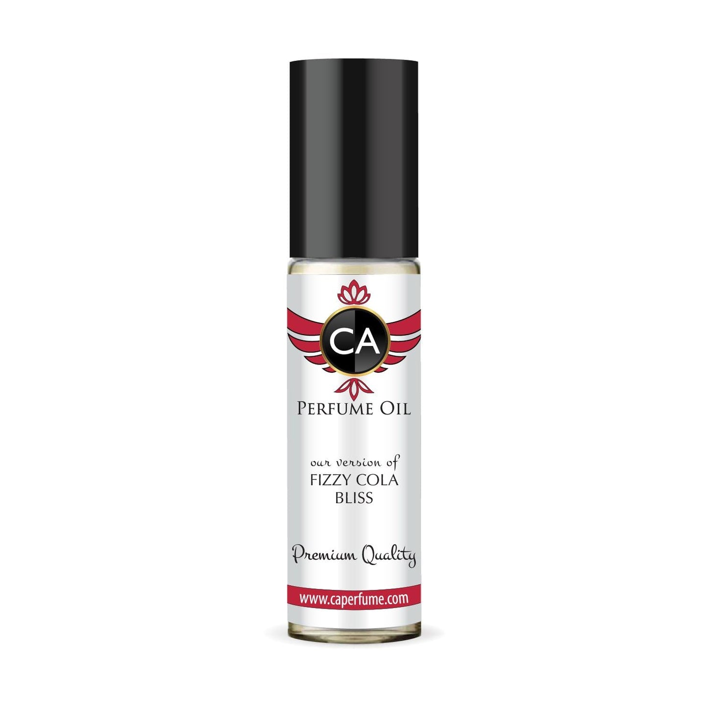CA Perfume Originals Fizzy Cola Bliss Unisex Fragrance Oil Gourmand Scent Long Lasting Perfumes for Women & Men Travel Size TSA Ready Mini Parfum Body Oil Roll-on 0.33 Fl Oz 10ml