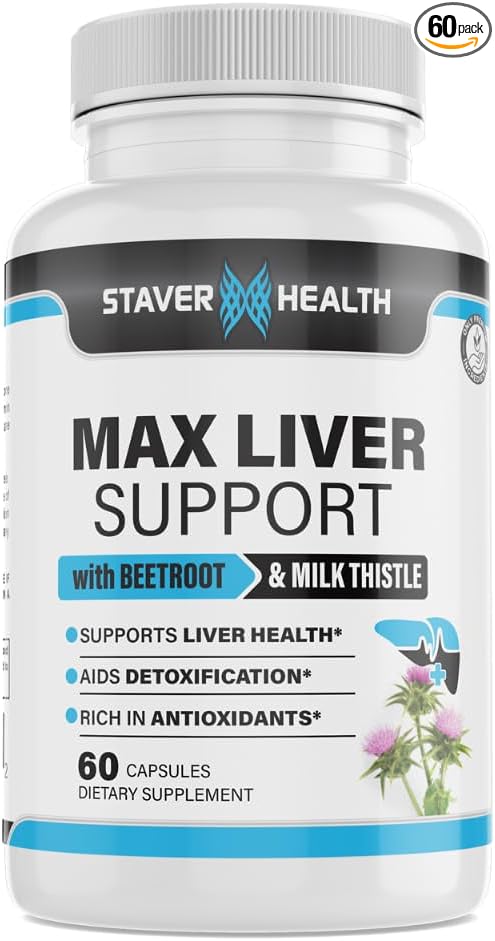 Max Liver Support Supplement Choline, Milk