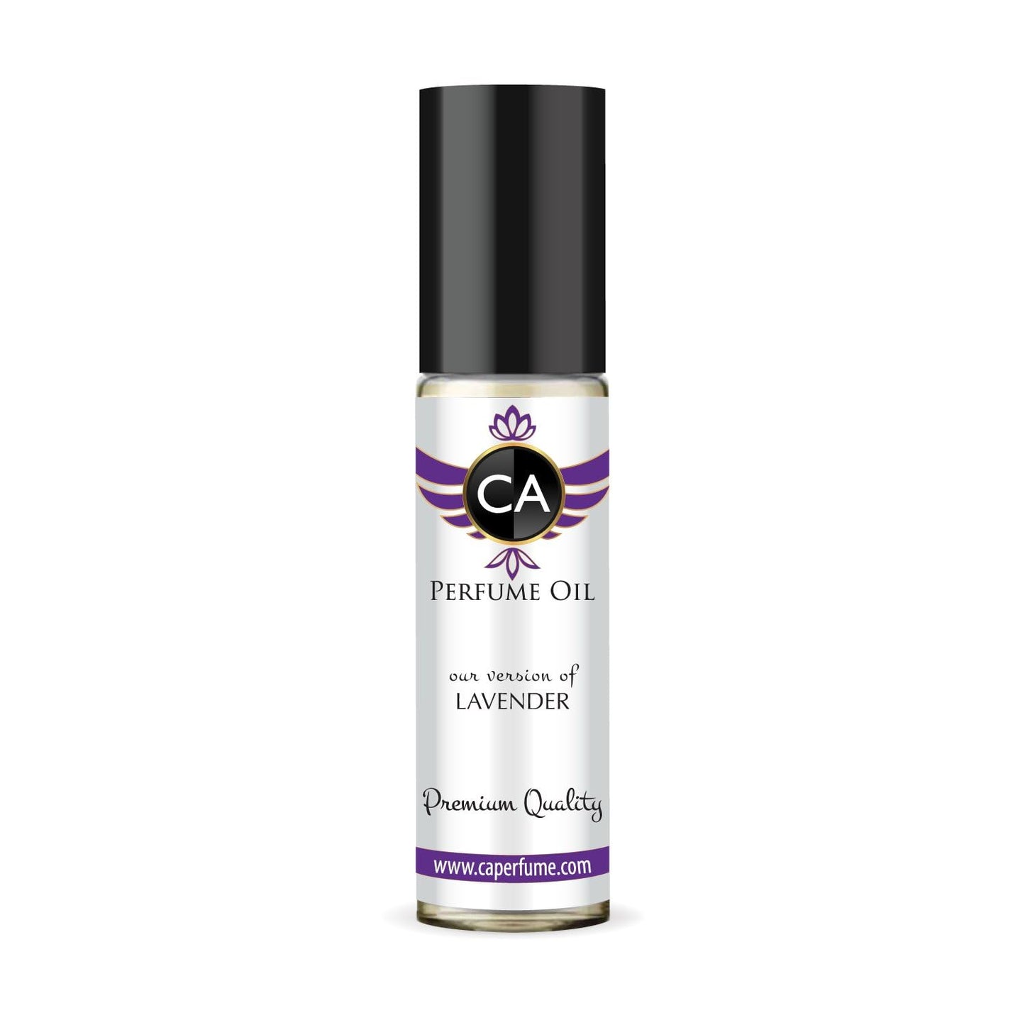 CA Perfume Originals Lavender Unisex Fragrance Oil Floral Scent Long Lasting Perfumes for Women & Men Travel Size TSA Ready Mini Parfum Body Oil Roll-on 0.33 Fl Oz 10ml