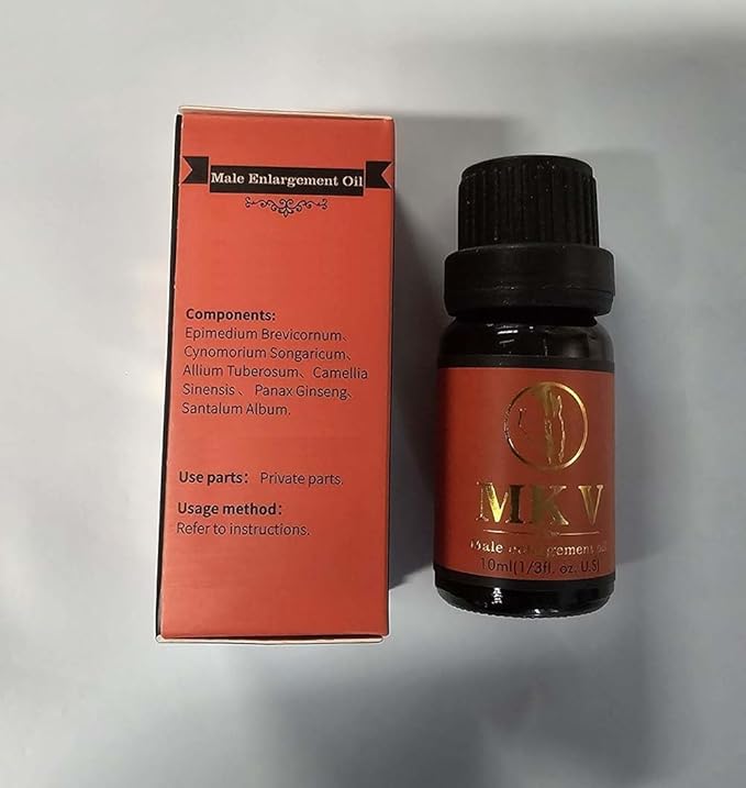 MK5 Enlarge and Permanent Thickening Growth Men Energy Massage Essential Oil for Sex, Increase Dick Liquid for Health Care, Lateness Performance,Strength (10ml)