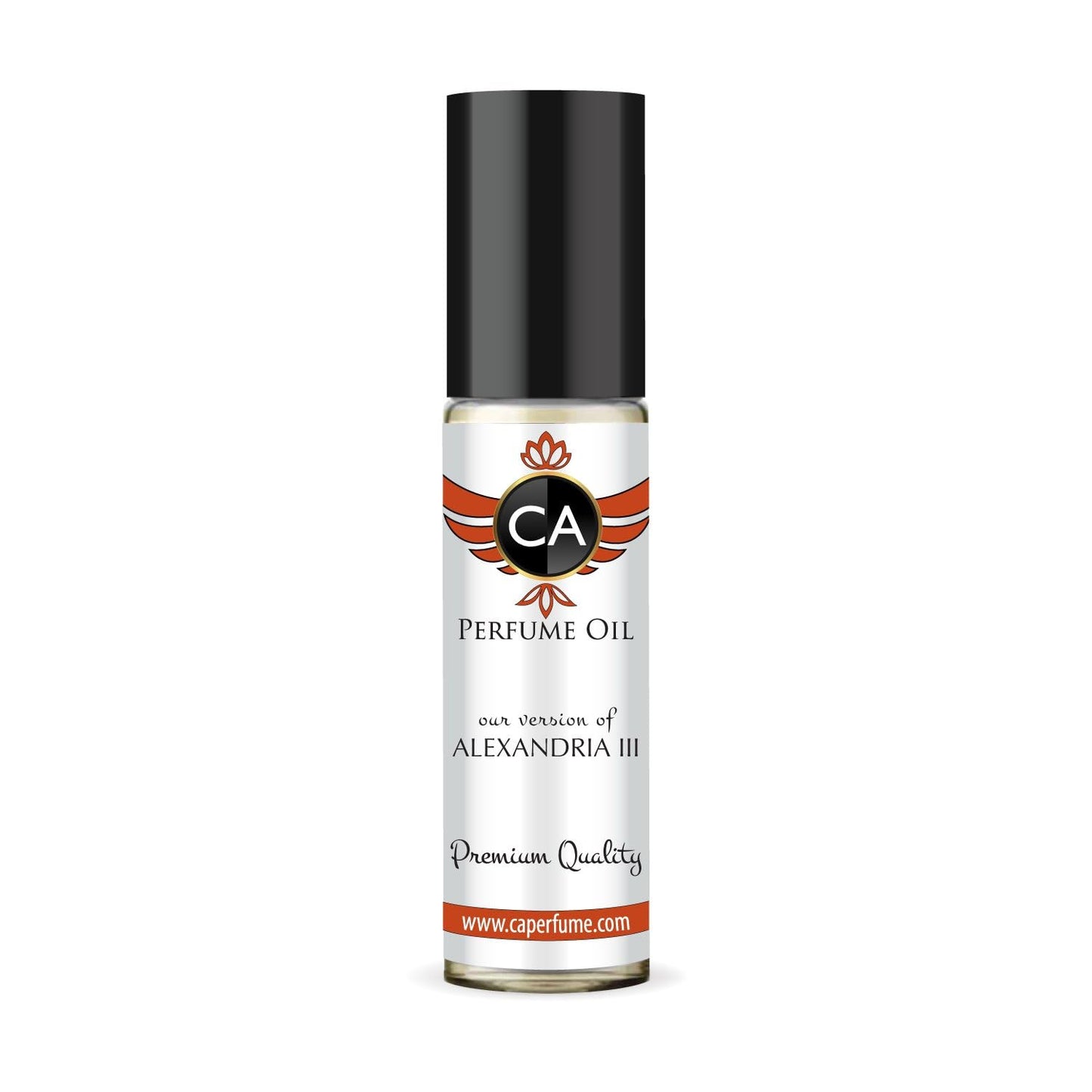 CA Perfume Impression of Alexandria III Unisex Fragrance Oil Amber Floral Scent Long Lasting Perfumes for Women & Men Travel Size TSA Ready Mini Parfum Body Oil Roll-on 0.33 Fl Oz 10ml
