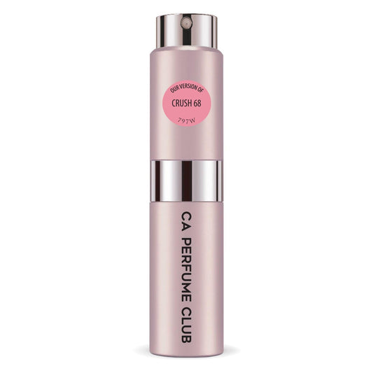 CA Perfume Impression of Crush 68 for Women Floral Fruity Scent Long Lasting Perfumes for Women Eau De Parfum Travel Size Refillable Atomizer Spray 0.27 Fl Oz 8ml