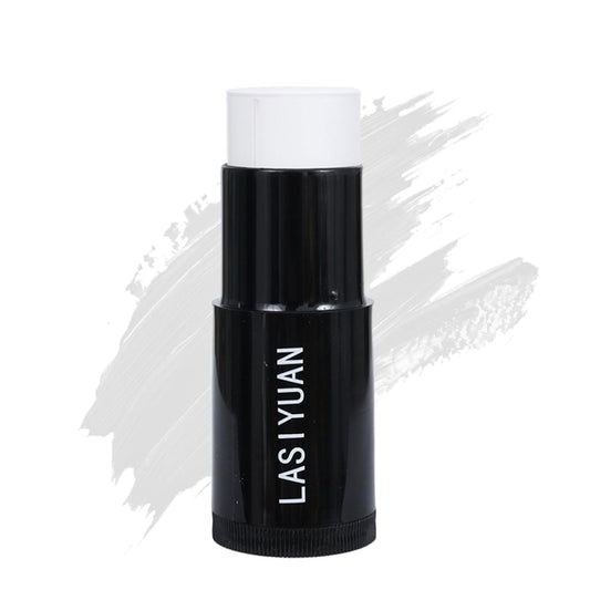 Face Body Paint Stick (WHITE)，Water Resistant Sports Body Makeup Athletes Softball， Football Baseball Eye Stick， Professional Halloween Face Makeup Kit ，for Halloween costume， Zombie Clown Vampire