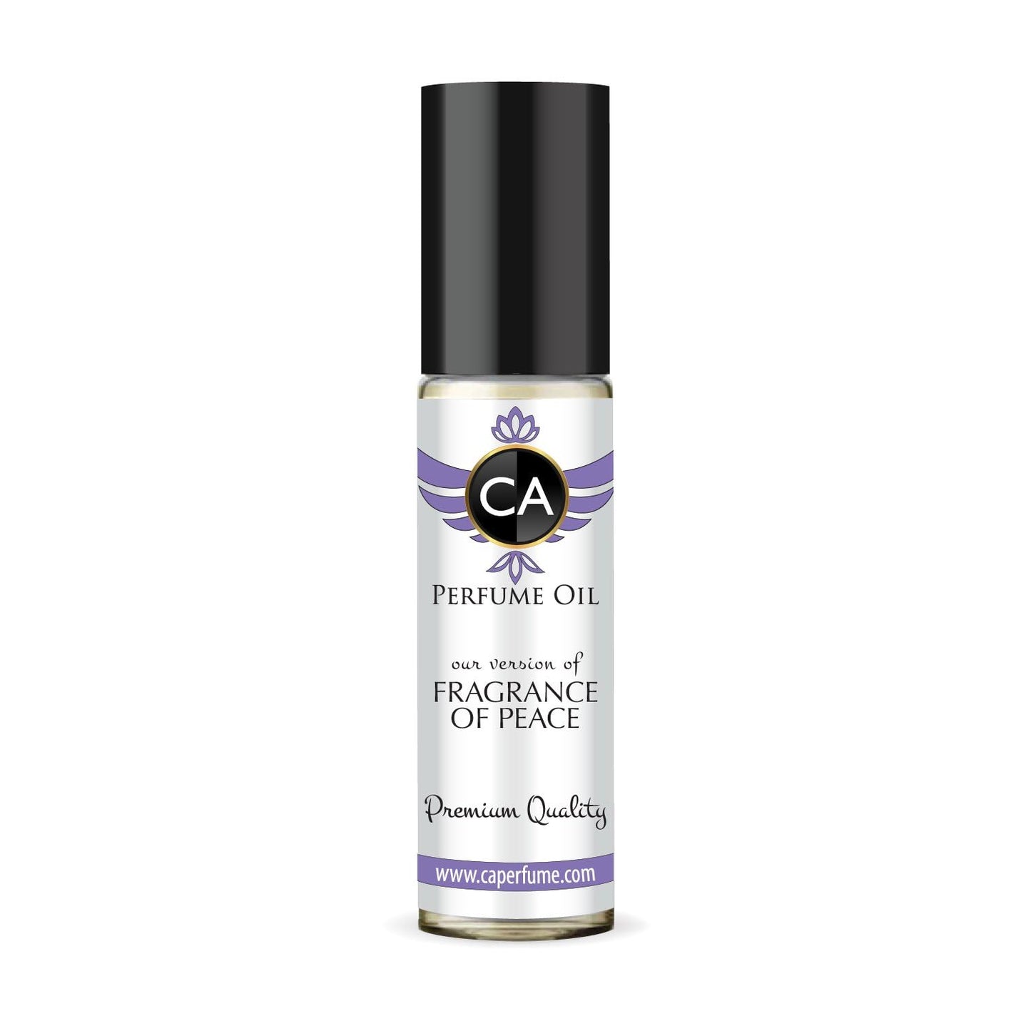CA Perfume Impression of Fragrance of Peace for Women Fragrance Oil Floral Woody Musk Scent Long Lasting Perfumes for Women Travel Size TSA Ready Mini Parfum Body Oil Roll-on 0.33 Fl Oz 10ml