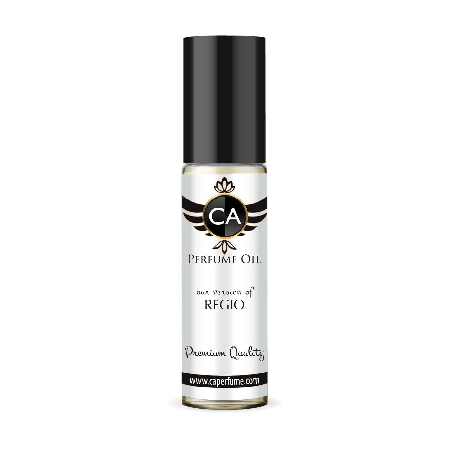 CA Perfume Impression of Regio Unisex Fragrance Oil Amber Spicy Scent Long Lasting Perfumes for Women & Men Travel Size TSA Ready Mini Parfum Body Oil Roll-on 0.33 Fl Oz 10ml