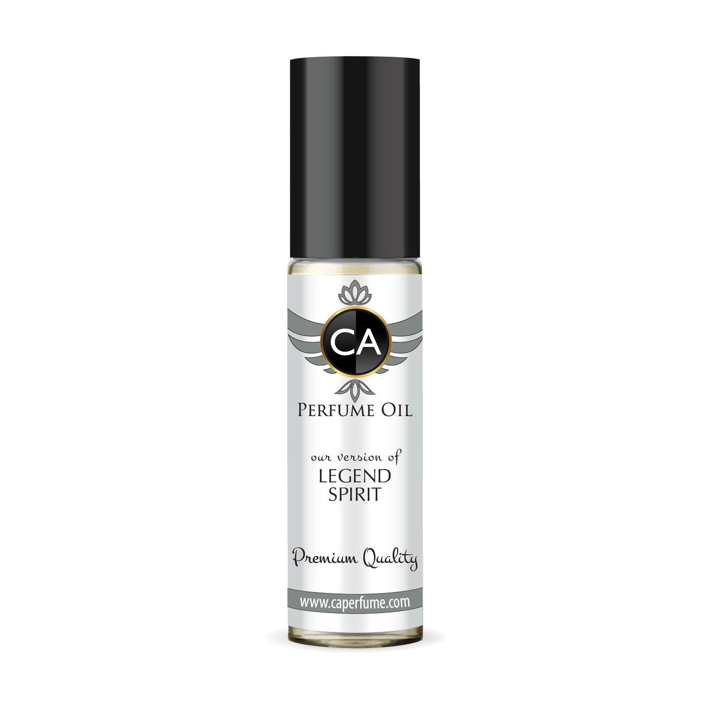 CA Perfume Impression of Legend Spirit for Men Perfume Oil Woody Aromatic Scent Long Lasting Cologne for Men Travel Size TSA Ready Mini Parfum Body Oil Roll-on 0.33 Fl Oz 10ml