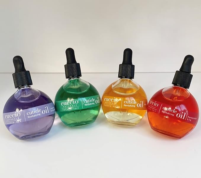 Cuccio Naturale Cuticle Revitalizing Oil - Lavender & Chamomile - Moisturizes, Strengthens Nails - 2.5 oz (Pack of 2)