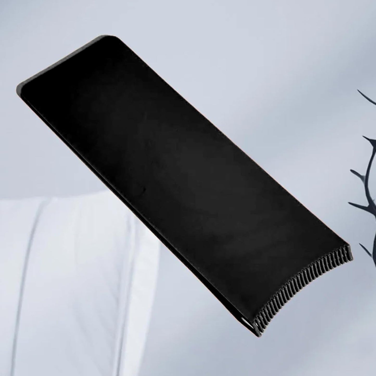 1 Pcs Professional Balayage Board with Teeth, Hair Dye Tools & Foiling Board for Salon Stylists, Coloring Paddle for Balayage Highlights, Durable Hair Dying Tools (Black)