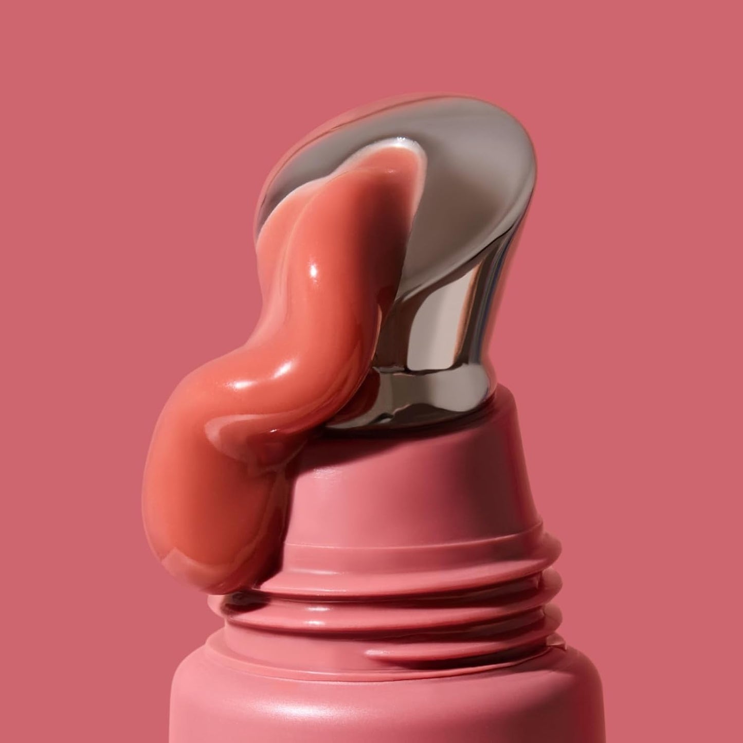 INIKA Organic Tinted Lip Serum | Ceramide + Peptide Infused, Sheer Wash of Color, Plumps, Softens, Smooths, Hydrates + Repairs. Natural & Vegan (Peony)