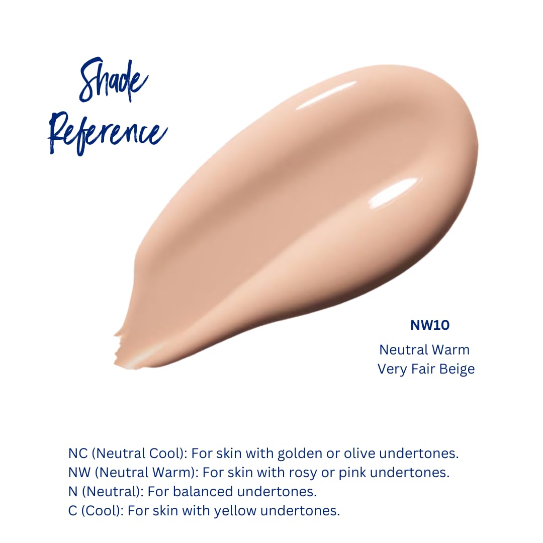 Best Bronze Bombshell Body Makeup - Tattoo Cover Up Makeup & Body Foundation Waterproof - Tattoo Concealer Waterproof for Scars, Varicose Veins Cover Up & Leg Foundation (NW10 Very Fair Beige)