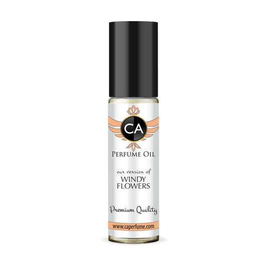CA Perfume Impression of Windy Flowers for Women Fragrance Oil Floral Scent Long Lasting Perfumes for Women Travel Size TSA Ready Mini Parfum Body Oil Roll-on 0.33 Fl Oz 10ml