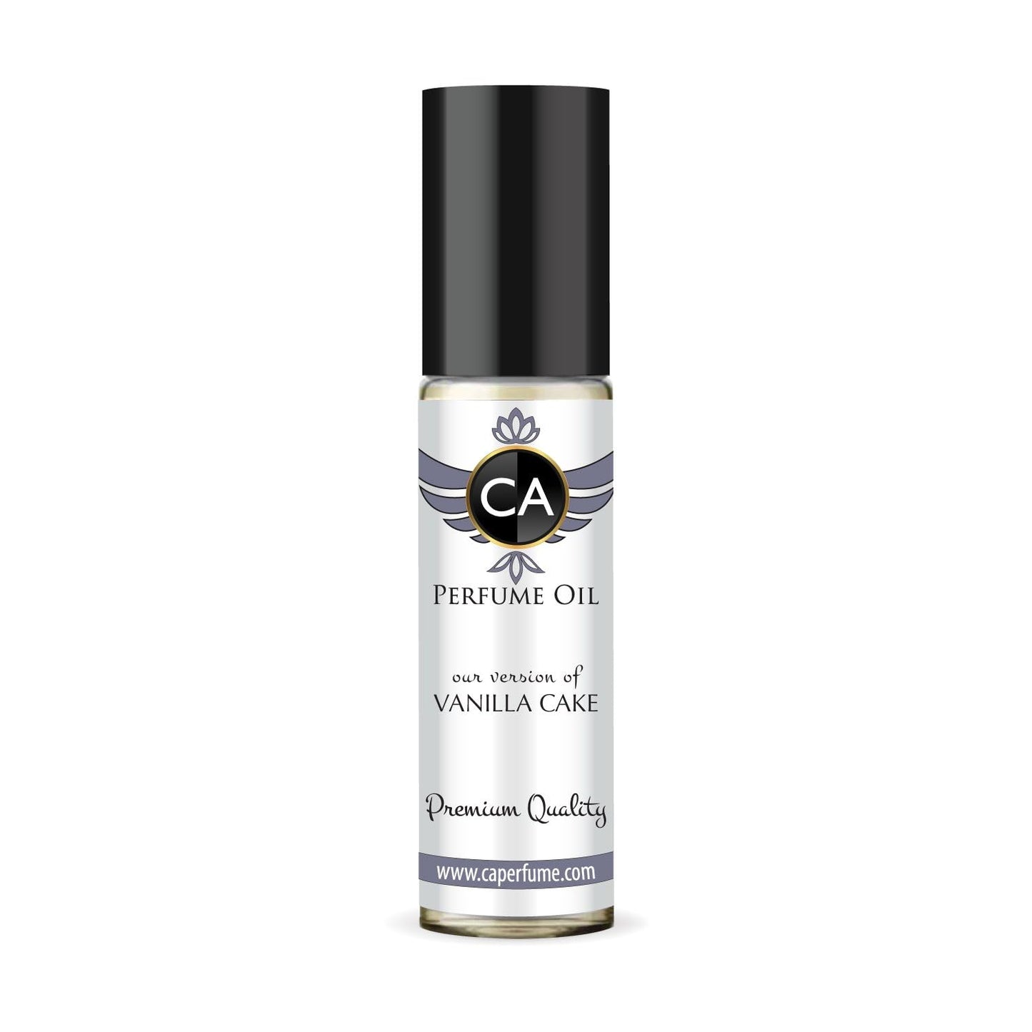 CA Perfume Impression of Vanilla Cake Unisex Fragrance Oil Amber Vanilla Scent Long Lasting Perfumes for Women & Men Travel Size TSA Ready Mini Parfum Body Oil Roll-on 0.33 Fl Oz 10ml