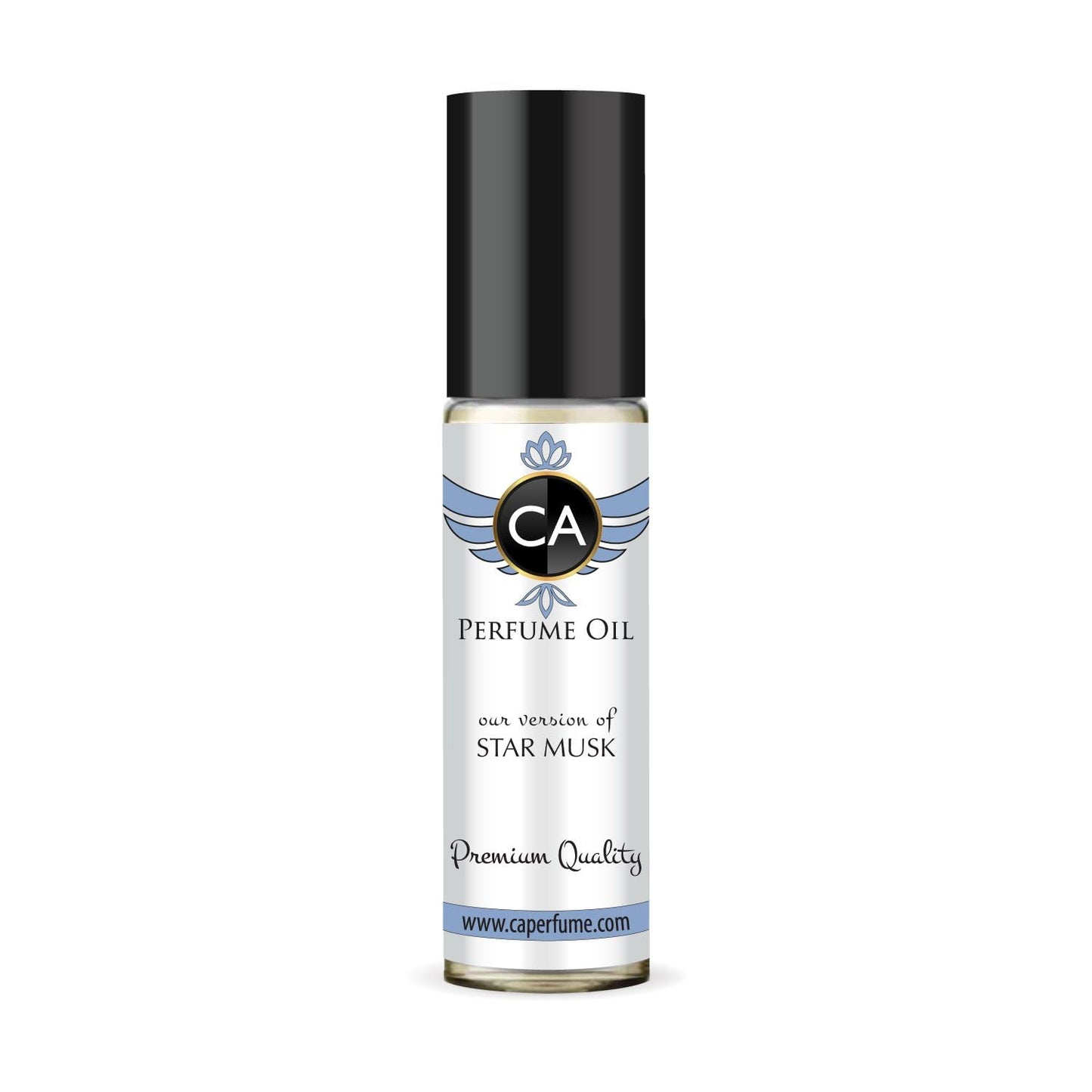 CA Perfume Impression of Star Musk Unisex Fragrance Oil Floral Woody Musk Scent Long Lasting Perfumes for Women & Men Travel Size TSA Ready Mini Parfum Body Oil Roll-on 0.33 Fl Oz 10ml