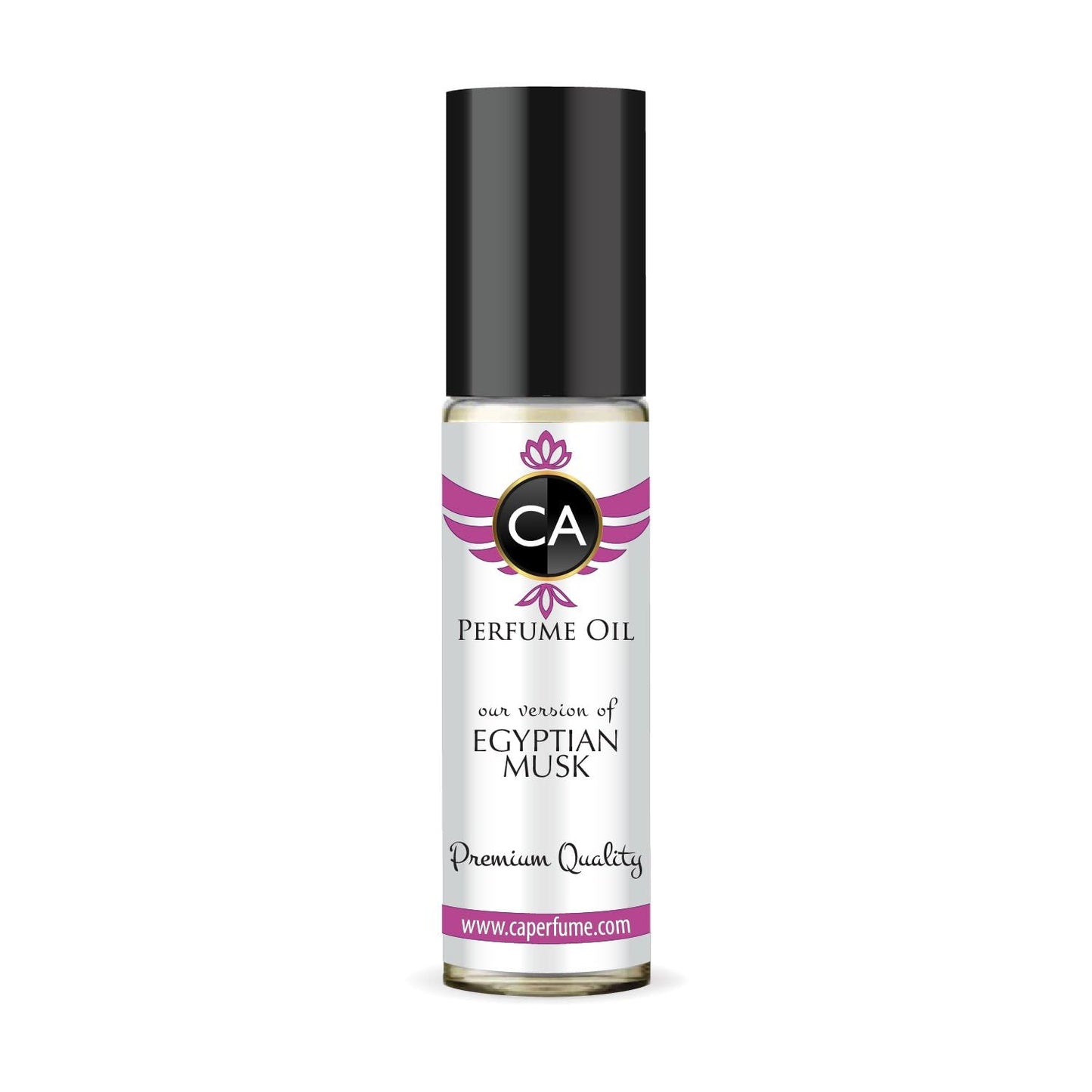 CA Perfume Impression of Egyptian Musk Unisex Eau De Parfum Amber Scent Long Lasting Unisex Fragrance Travel Size TSA Ready for Day and Night Wear 0.33 Fl Oz 10ml