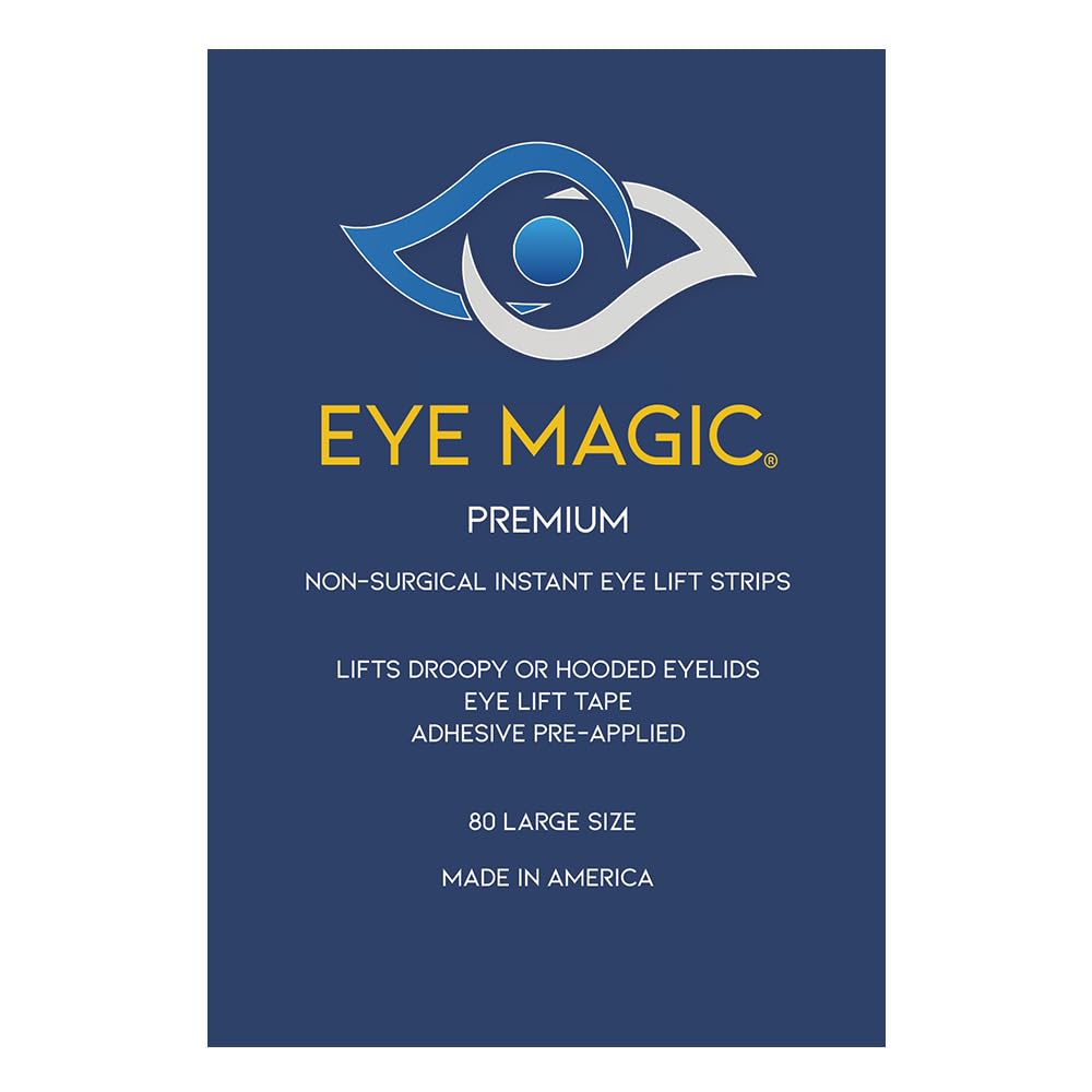 Premium Instant Eyelid Lift (L/XL-Refill). Look Younger Instantly | Made in America - Lifts and Defines Droopy, Sagging, Hooded Eyelids For A Youthful Look