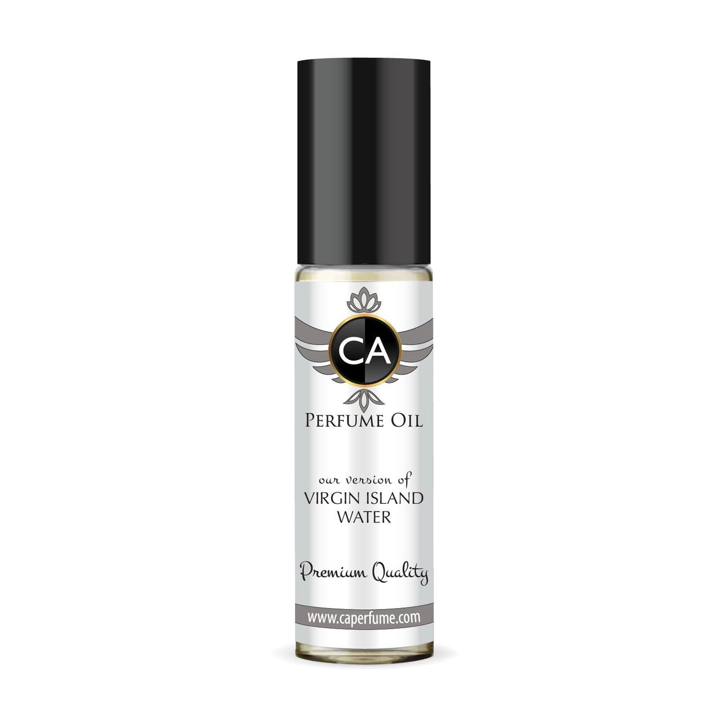 CA Perfume Impression of Virgin Island Water Unisex Eau De Parfum Citrus Scent Long Lasting Unisex Fragrance Travel Size TSA Ready for Day and Night Wear 0.33 Fl Oz 10ml