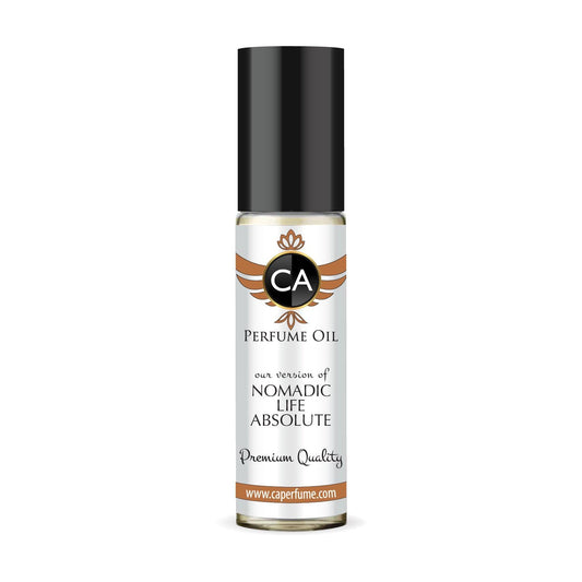 CA Perfume Impression of Nomadic Life Absolute for Women Fragrance Oil Chypre Fruity Scent Long Lasting Perfumes for Women Travel Size TSA Ready Mini Parfum Body Oil Roll-on 0.33 Fl Oz 10ml