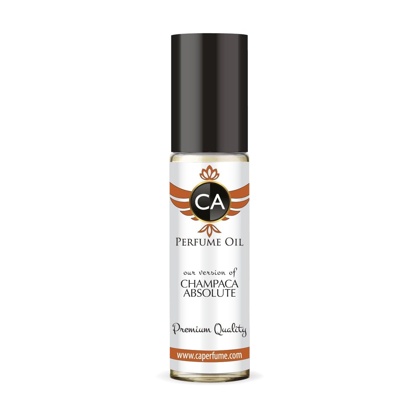 CA Perfume Impression of Champaca Absolute Unisex Fragrance Oil Amber Floral Scent Long Lasting Perfumes for Women & Men Travel Size TSA Ready Mini Parfum Body Oil Roll-on 0.33 Fl Oz 10ml