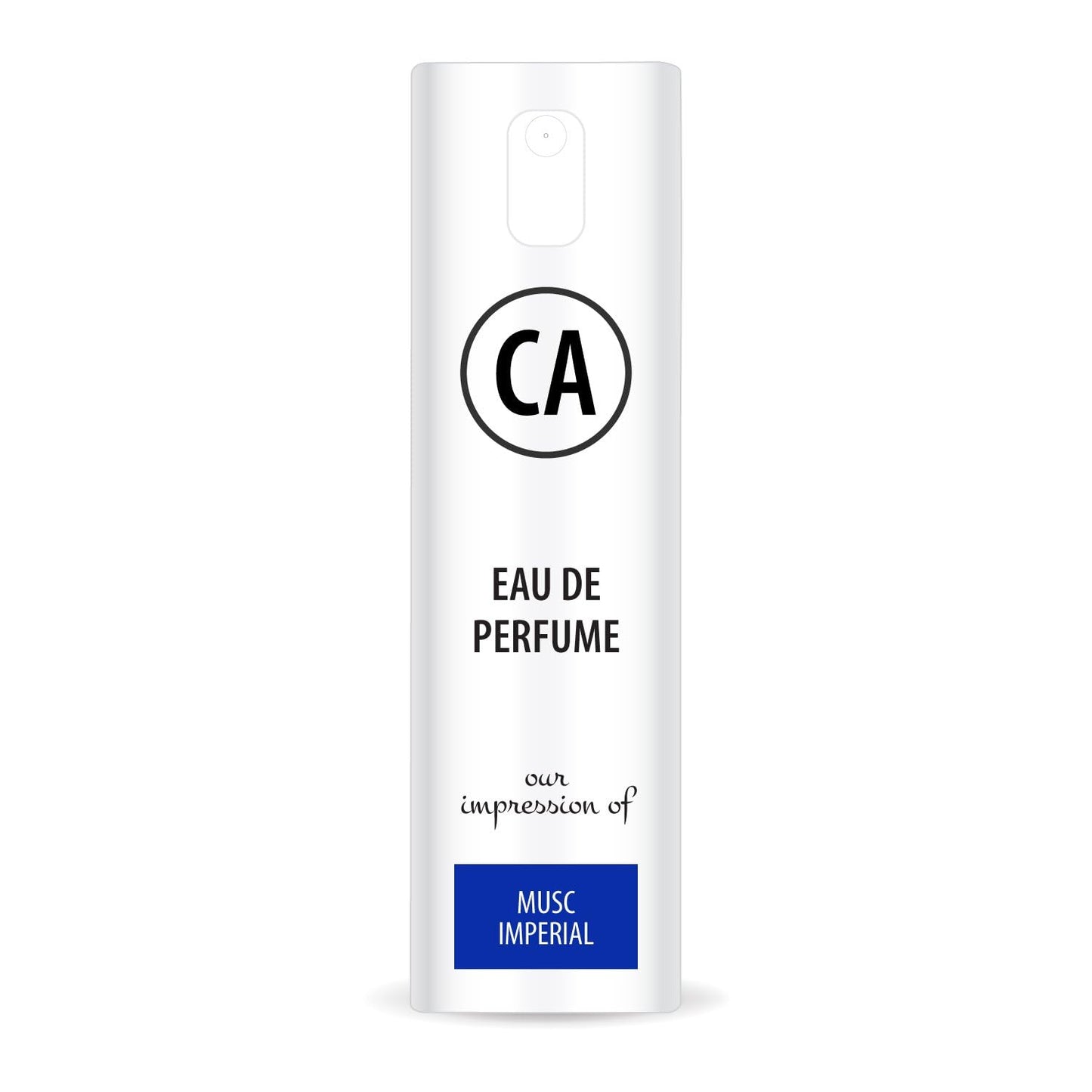 CA Perfume Impression of Musc Imperial Unisex Eau De Parfum Woody Floral Musk Scent Long Lasting Unisex Fragrance Travel Size TSA Ready for Day and Night Wear 0.33 Fl Oz 10ml