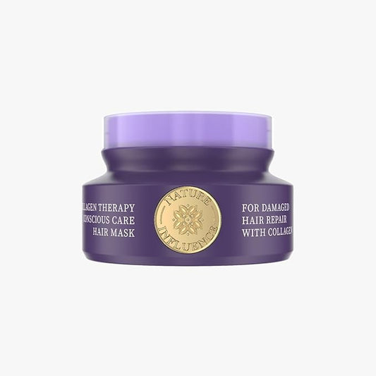 Collagen Therapy Conscious Care Hair Mask for Damaged Repair Deep Conditioning, Repairs Dry or Damaged Hair, Concentrate for Dry Damaged Hair, Repairs and Strengthens 16.90 oz 500ml