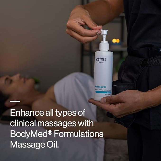 BodyMed Formulations Massage Oil, 1 gal. – Fragrance-Free, All-Natural Lotion for Massage Therapy – Leaping Bunny Certified – with Arnica Extract & Jojoba – Non-Staining, & Paraben Free