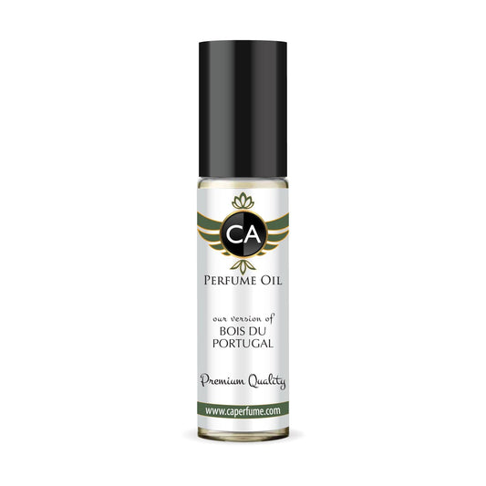 CA Perfume Impression of Bois Du Portugal for Men Perfume Oil Amber Woody Scent Long Lasting Cologne for Men Travel Size TSA Ready Mini Parfum Body Oil Roll-on 0.33 Fl Oz 10ml
