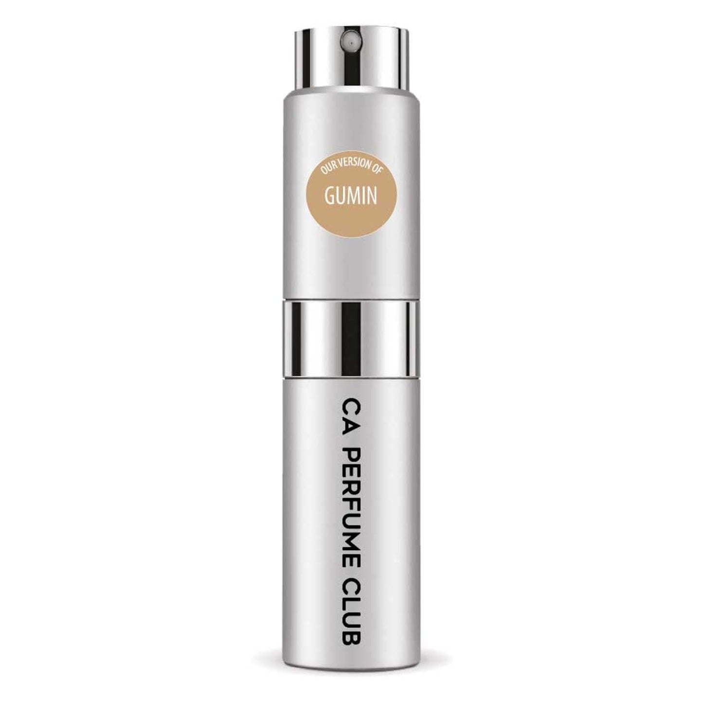 CA Perfume Impression of Gumin for Women and Men Citrus Aromatic Scent Long Lasting Unisex Fragrance Eau De Parfum Travel Size Refillable Atomizer Spray 0.27 Fl Oz 8ml