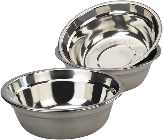 Begale 4-Pack Stainless Steel Mixing Bowls, Metal Prep Bowls