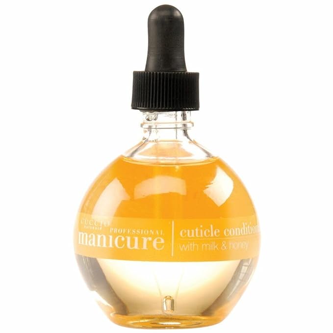 Cuccio Revitalize Cuticle Oil, Milk and Honey,Super-Penetrating - Nourish, Soothe & Moisturize 2.5 Ounce (1)