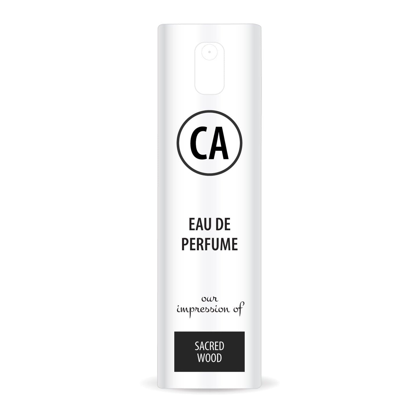 CA Perfume Impression of Sacred Wood Unisex Eau De Parfum Amber Woody Scent Long Lasting Unisex Fragrance Travel Size TSA Ready for Day and Night Wear 0.33 Fl Oz 10ml