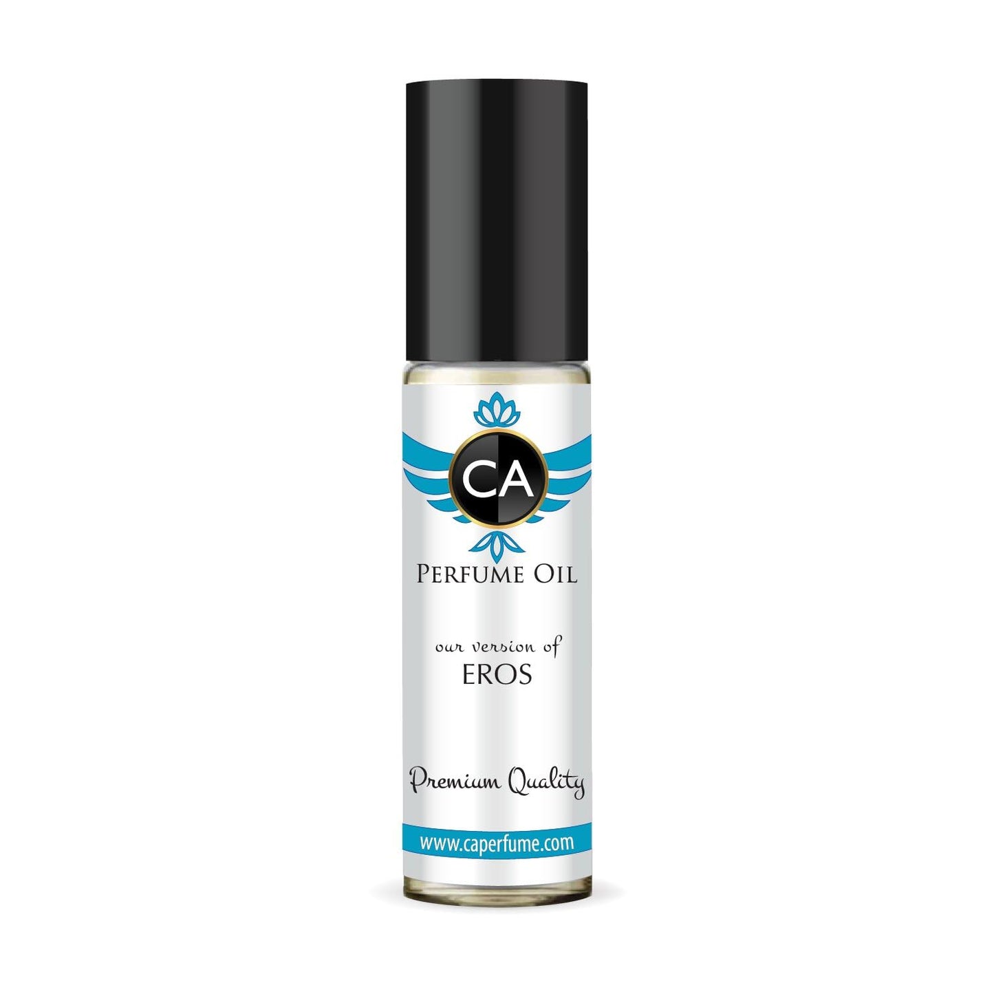 CA Perfume Impression of Eros for Men Eau De Parfum Aromatic Fougere Scent Long Lasting Cologne for Men Travel Size TSA Ready for Day and Night Wear 0.33 Fl Oz 10ml