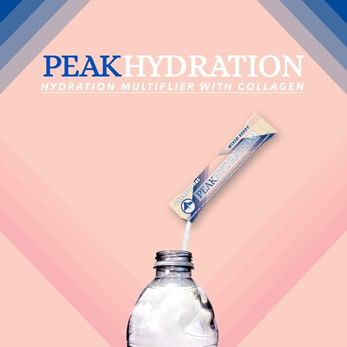 USDA Organic Electrolyte with Collagen Drink Mix, 3G Fiber, 5G Protein,18 Amino Acids, Prebiotic, Probiotic, Antioxidant, Superfood, Keto, 2g Sugar from Fruit