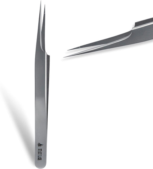 Stacy Lash STL-3 Isolation Eyelash Extension Tweezers/Precision Applicator/Supplies for Classic Extensions, Individual False Lashes/Separator Tool for Mink & Natural Eyelashes/Beauty Tools