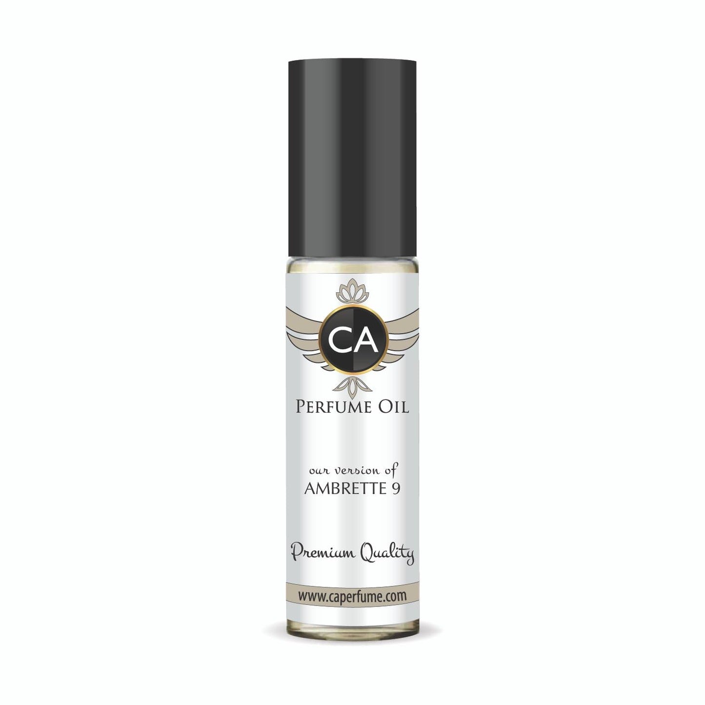 CA Perfume Impression of Ambrette 9 Unisex Fragrance Oil Aromatic Scent Long Lasting Perfumes for Women & Men Travel Size TSA Ready Mini Parfum Body Oil Roll-on 0.33 Fl Oz 10ml