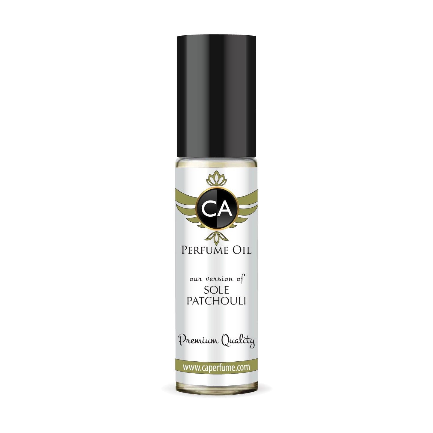 CA Perfume Impression of Sole Patchouli Unisex Fragrance Oil Woody Scent Long Lasting Perfumes for Women & Men Travel Size TSA Ready Mini Parfum Body Oil Roll-on 0.33 Fl Oz 10ml