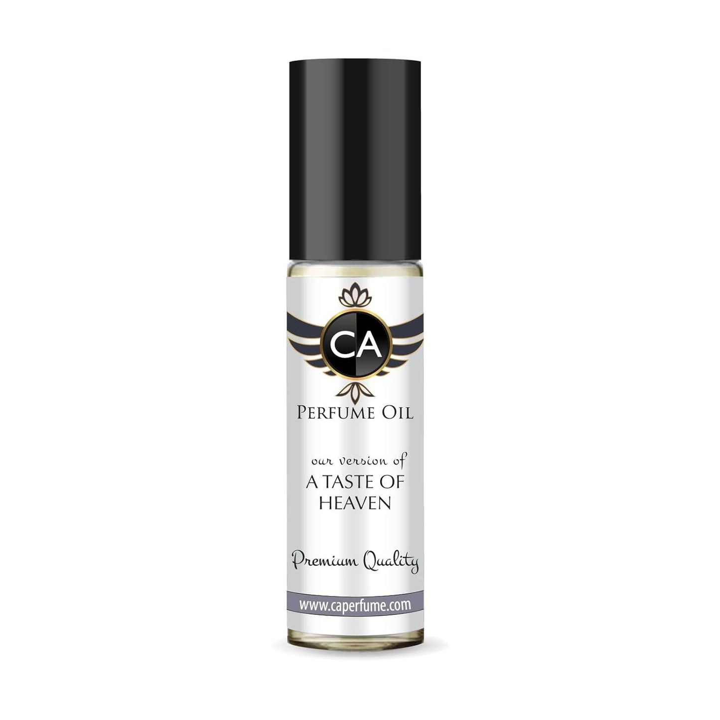 CA Perfume Impression of A Taste Of Heaven Unisex Fragrance Oil Oriental Fougere Scent Long Lasting Perfumes for Women & Men Travel Size TSA Ready Mini Parfum Body Oil Roll-on 0.33 Fl Oz 10ml