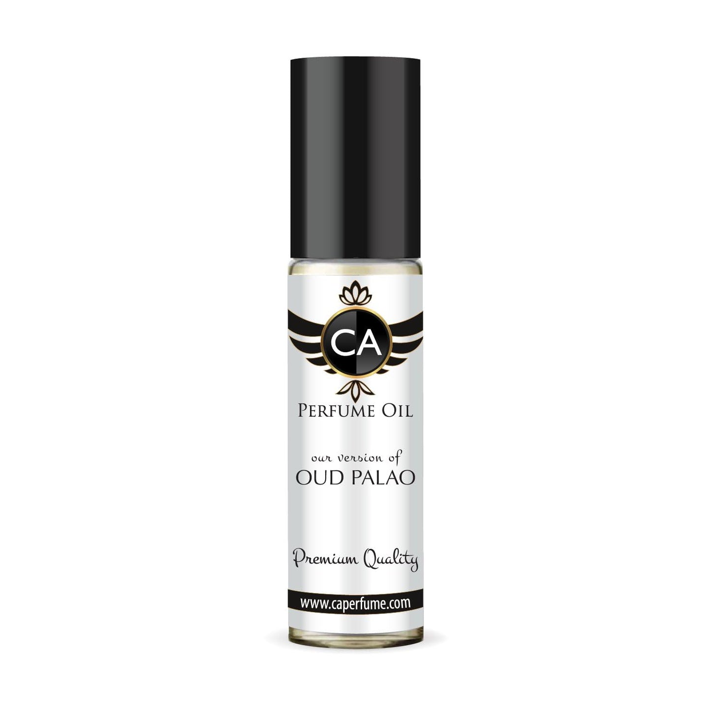 CA Perfume Impression of Oud Palao Unisex Eau De Parfum Amber Woody Scent Long Lasting Unisex Fragrance Travel Size TSA Ready for Day and Night Wear 0.33 Fl Oz 10ml