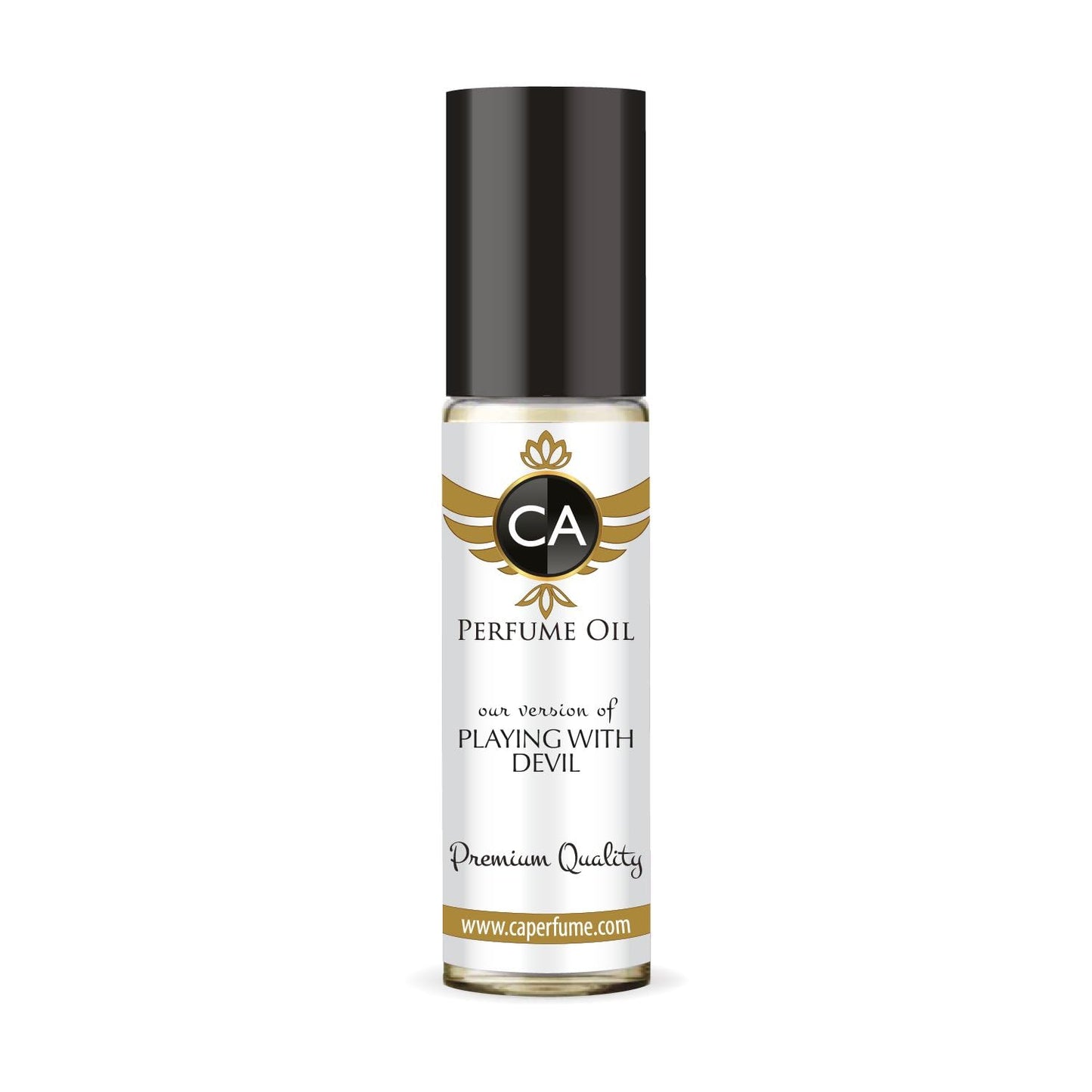 CA Perfume Impression of Playing With Devil for Women Fragrance Oil Amber Floral Scent Long Lasting Perfumes for Women Travel Size TSA Ready Mini Parfum Body Oil Roll-on 0.33 Fl Oz 10ml