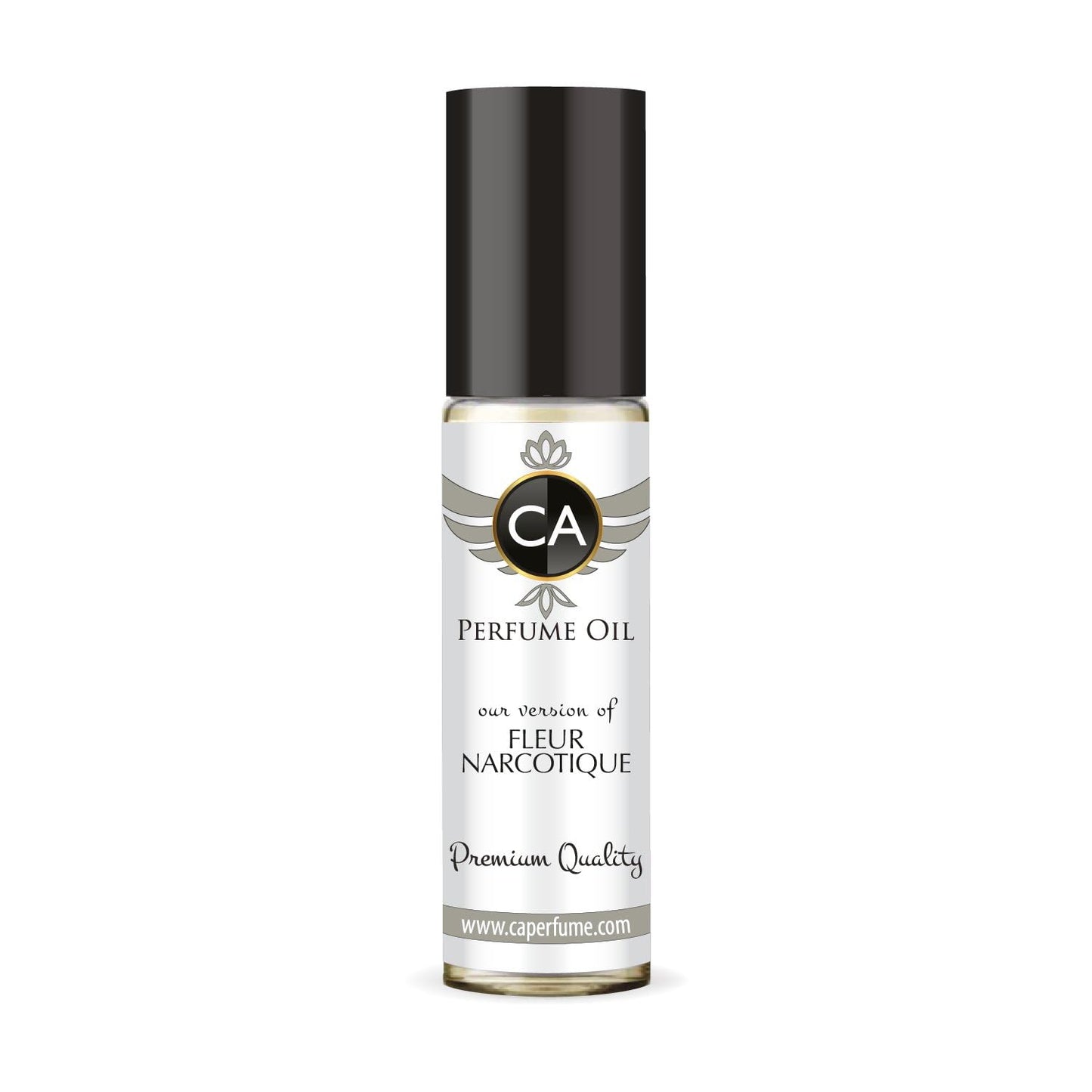 CA Perfume Impression of Fleur Narcotique Unisex Fragrance Oil Floral Fruity Scent Long Lasting Perfumes for Women & Men Travel Size TSA Ready Mini Parfum Body Oil Roll-on 0.33 Fl Oz 10ml