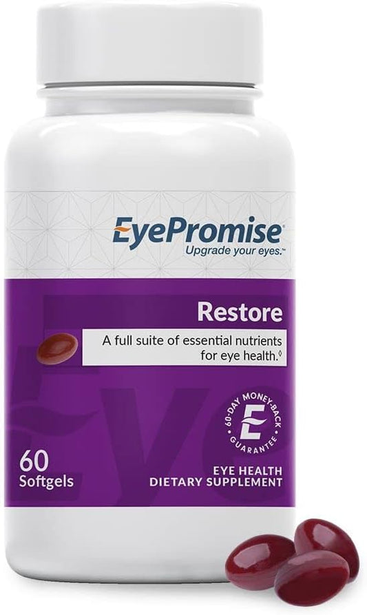 EyePromise Restore Supplement 60 Softgel Omega-3 Fish