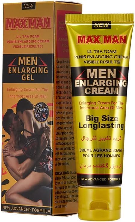 Men's Massage Cream,Men Massage Oil for Sex, Hotiary Erotic Massage Essential Oil Penis Becomes Longer Thicker Enhancement Men Energy for Care Delay Performance Boost Strength (Golden)