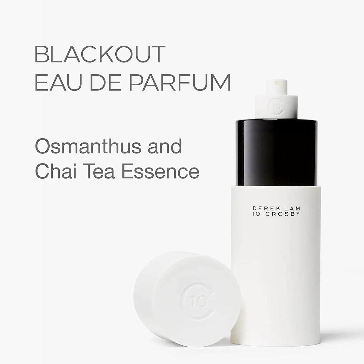 Derek Lam 10 Crosby - Blackout- 1.7 Oz Eau De Parfum - Fragrance Mist For Women - Woody And Floral Scent - Perfume Spray With Milky Osmanthus And Sweet Chai Tea Accords