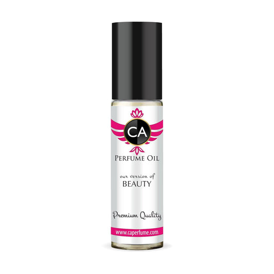 CA Perfume Impression of Beauty for Women Fragrance Oil Floral Scent Long Lasting Perfumes for Women Travel Size TSA Ready Mini Parfum Body Oil Roll-on 0.33 Fl Oz 10ml
