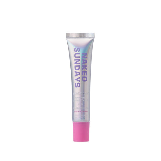 Naked Sundays PoutScreen™ SPF 50 Lip Balm – Hydrating Lip Treatment with Polyglutamic Acid for Moisture, Shine & Sun Protection | Vegan, Non-Sticky, Conditioning, High-Gloss Finish