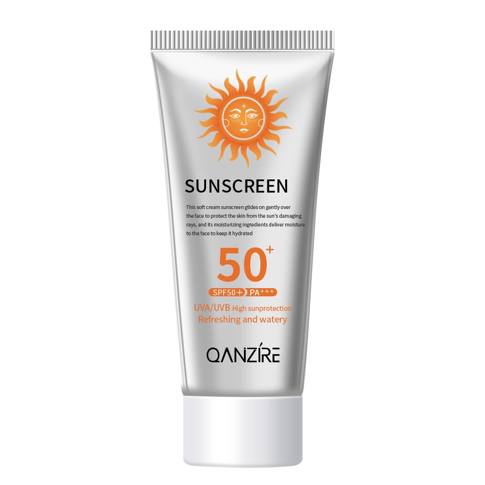 Sport Face Sunscreen, SPF 50, Water Resistant, Sweat Resistant Oil Free Sunscreen Lotion, Traveling for men, women, and children can be available, 1.76 oz