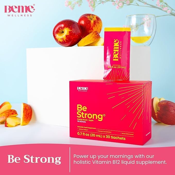BeMe BeRadiant & BeStrong Bundle - Liquid Collagen & Vitamin B12 Supplements